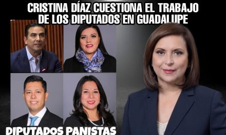 NO TEME CRISTINA Y LE CUESTIONA A DIPUTADOS QUE GANARON EN GUADALUPE SU TRABAJO<br>