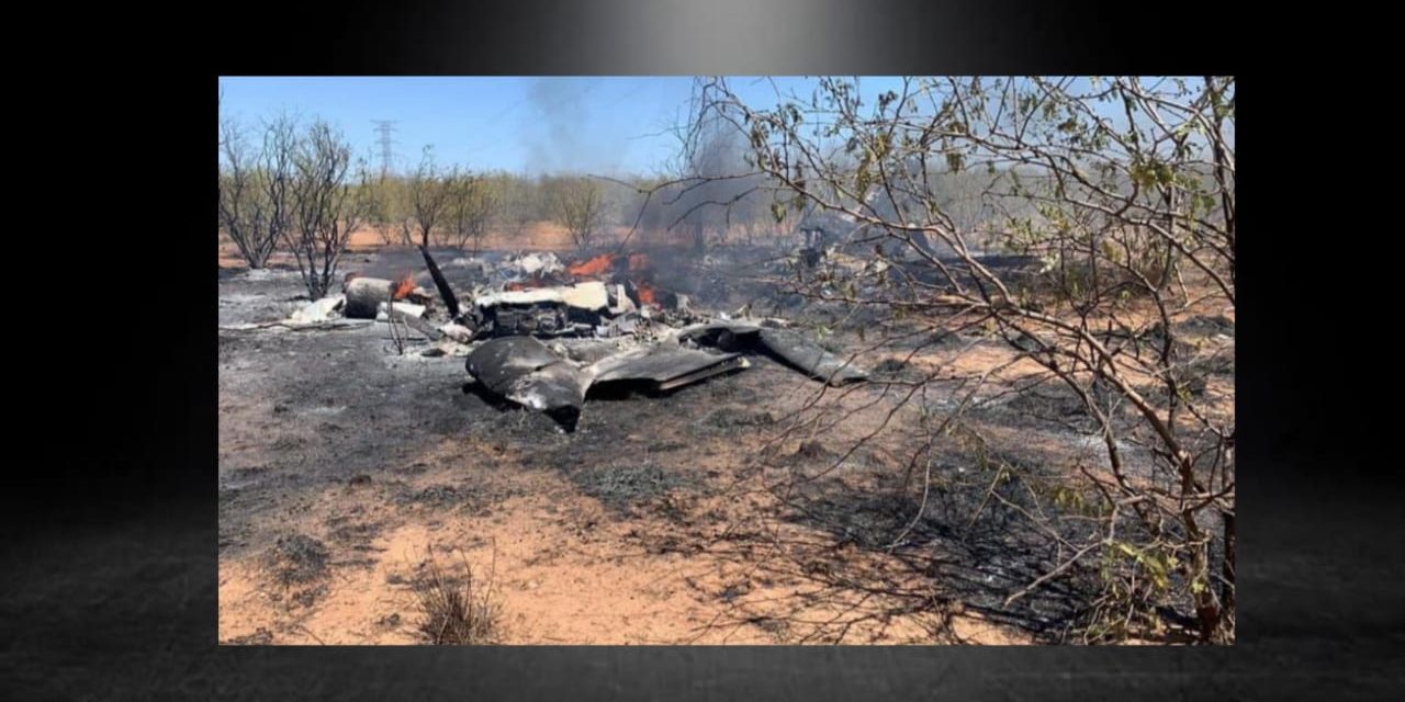 ACCIDENTE AÉREO EN HERMOSILLO DEJA UN SALDO DE 4 MUERTES