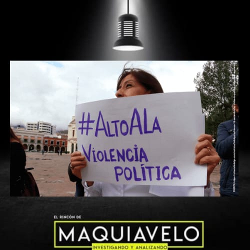 MUJERES: LAS MÁS AFECTADAS POR VIOLENCIA POLÍTICA