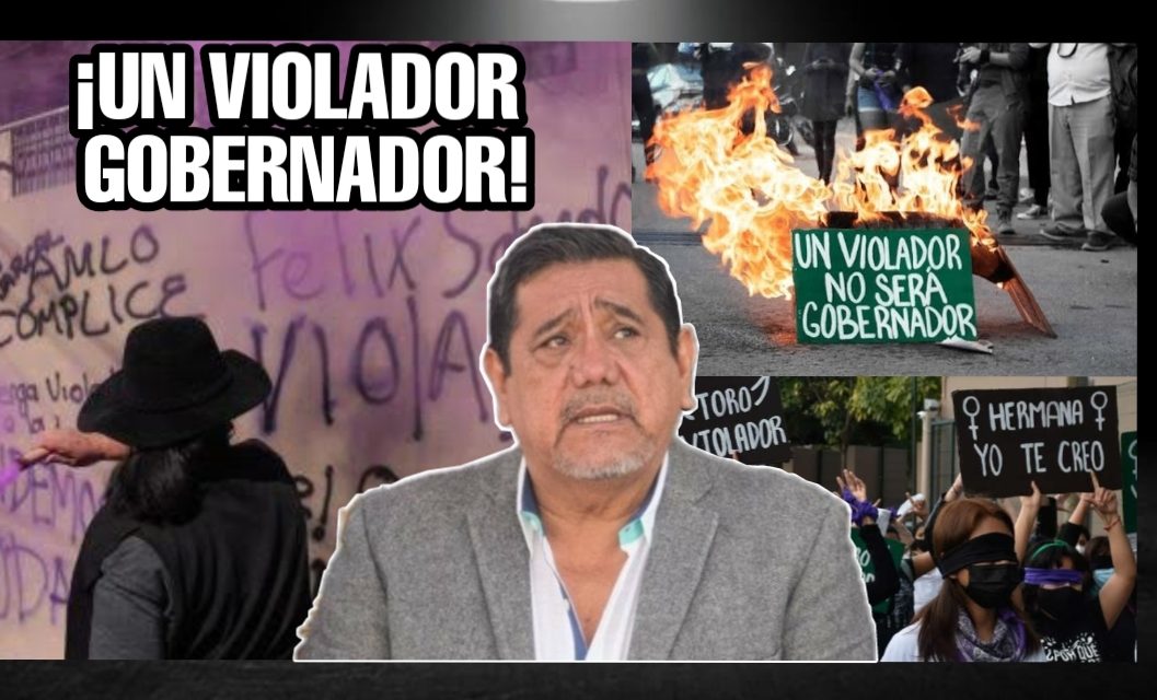 Y LA PESADILLA DE FELIX SALGADO MACEDONIO APENAS EMPIEZA… MORENA NO DIMENSIONA QUE SERÁ EL ESTANDARTE DE LA OPOSICIÓN ¡UN VIOLADOR GOBERNADOR!<br>