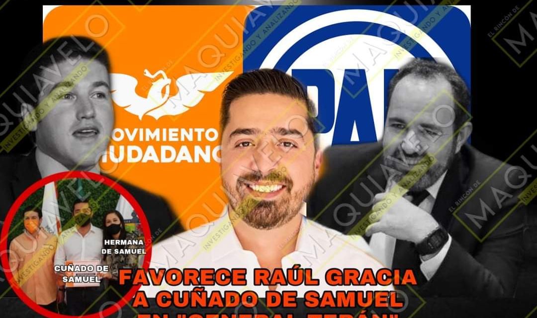 Raul Gracia Guzman AYUDA A Samuel García QUITÁNDOLE RIVAL A CUÑADO DE #EMCISTA QUE VA PARA ALCALDE EN GENERAL TERÁN ¿QUÉ HABRÍA A CAMBIO?