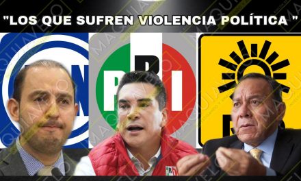 PRI-PAN-PRD EXIGEN AL GOBIERNO FEDERAL FRENAR VIOLENCIA POLÍTICA CONTRA SUS CANDIDATOS