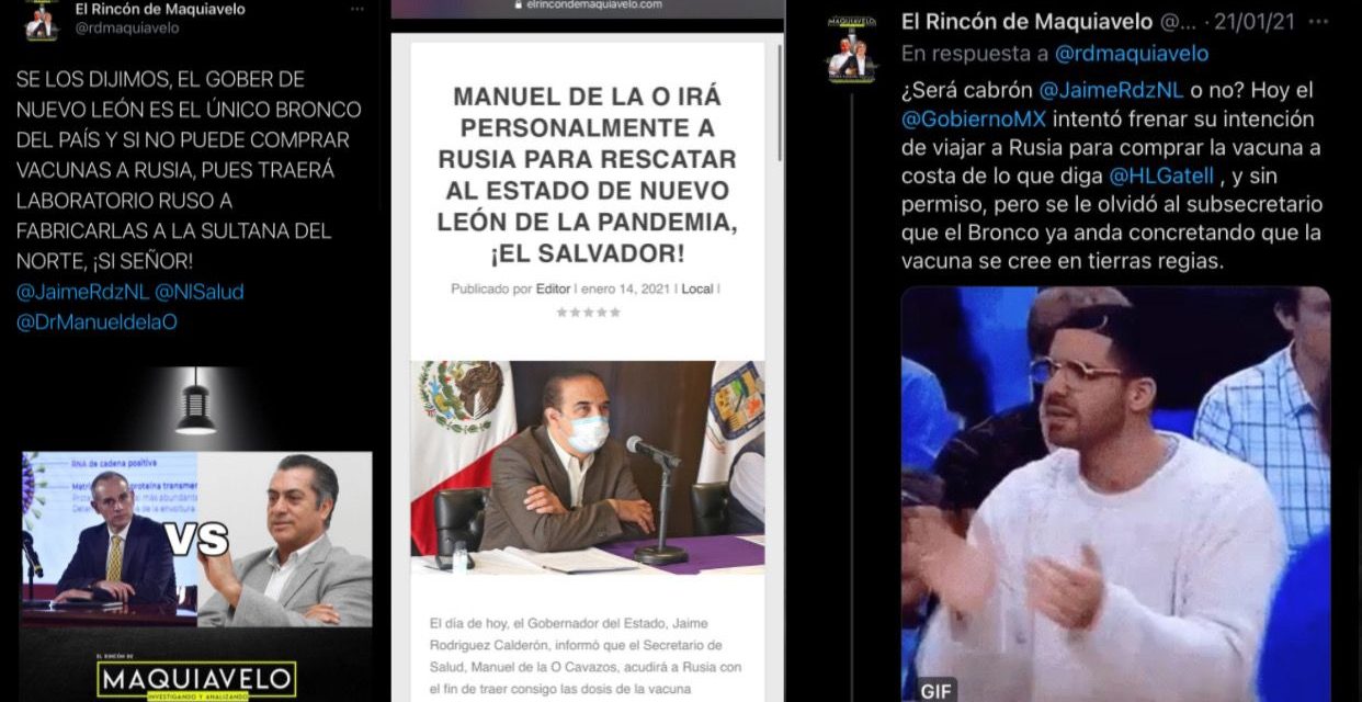 VENÍA DEL FUTURO EL BRONCO, HACE MESES PROPUSO IR A RUSIA POR VACUNAS Y, ADEMÁS, TRAERSE LABORATORIO PARA FABRICARLAS EN NUEVO LEÓN, HOY MARCELO EBRARD ANUNCIA QUE ESO HARÁ GOBIERNO FEDERAL ¡UNOS GENIOS DIRÍA MEADE!