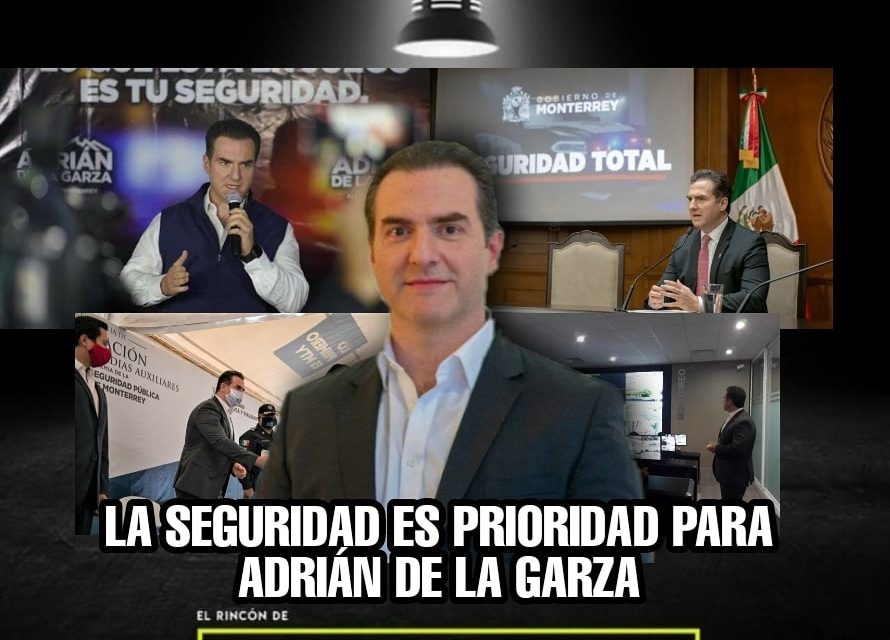 Adrián de la Garza DE EXPERTO EN SEGURIDAD PÚBLICA A POLÍTICO PUNTERO DE ENCUESTAS<br>