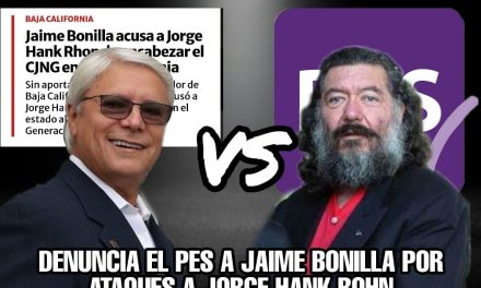 EL ANTIGUO ALIADO DE MORENA Y PADRINO DE JUDITH DÍAZ, EL LÍDER DEL PES, DENUNCIARÁ A JAIME BONILLA