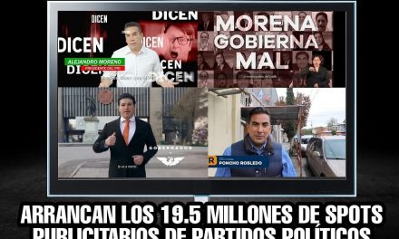 EMPEZÓ LA VEDA PARA GOBIERNOS Y ARRANCA LA PROMOCIÓN DE 19.5 MILLONES DE SPOTS PUBLICITARIOS DE PARTIDOS POLÍTICOS ¡AGUÁNTELOS 60 DÍAS!