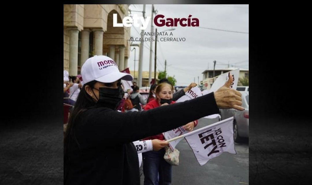 CERRALVO QUIERE TENER EN EL PODER GENTE QUE TRABAJE COMO ELLOS Y LETY GARCÍA ES LA OPCIÓN<br>