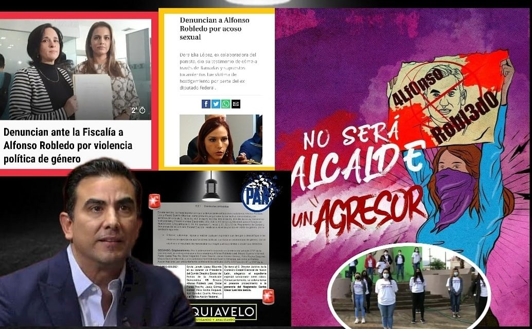 A ALFONSO ROBLEDO LO ACUSAN DE VIOLENTO Y AGRESOR ( NO IMPORTA CUANDO LEA ESTO) MUJERES PROTESTAN CONTRA ÉL Y ASEGURAN “QUE NO SERÁ ALCALDE UN AGRESOR” ¿QUÉ DICEN LAS MUJERES DE SU PARTIDO?  ¿QUÉ DICE SU DIRIGENCIA?