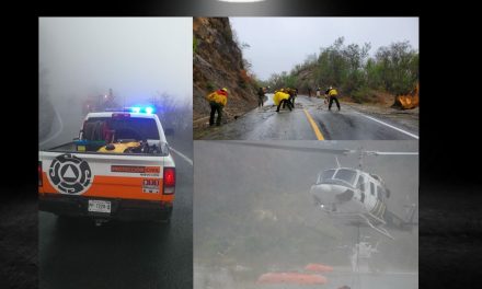 PROTECCIÓN CIVIL ENTRA EN PUNTO IMPORTANTE PARA APAGAR INCENDIO DE SANTIAGO<br>