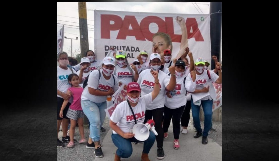 SIGUE PAOLA TRABAJANDO EN BUSCA DE SU REELECCIÓN