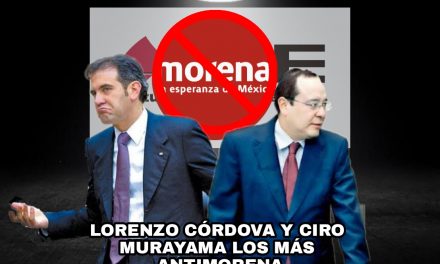 EL INE ES UN “ÁRBITRO QUE QUIERE JUGAR” YA LOGRÓ ATRAER ATENCIÓN MEDIÁTICA, YA NO PUEDE SER IMPARCIAL, SU PRESIDENTE CÓRDOVA Y CONSEJERO MURAYAMA TIENEN ANSIAS DE PROTAGONISMO ANTIMORENA