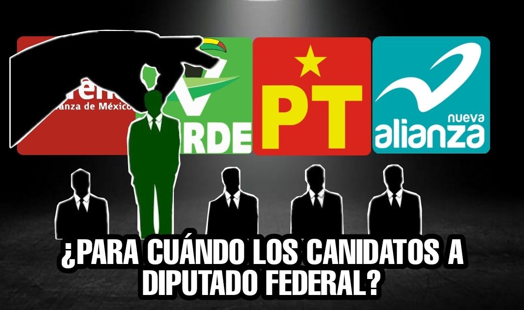 ALIANZA BIZARRA ENTRE PT, MORENA, VERDE Y LOS MAESTROS, COMPLICA REGISTROS DE CANDIDATOS A DIPUTADOS FEDERALES <br>