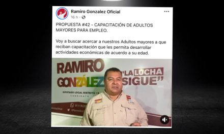 BUSCARÁ RAMIRO GONZÁLEZ CAPACITAR A ADULTOS MAYORES PARA TRABAJOS DE ACUERDO CON SUS REQUERIMIENTOS