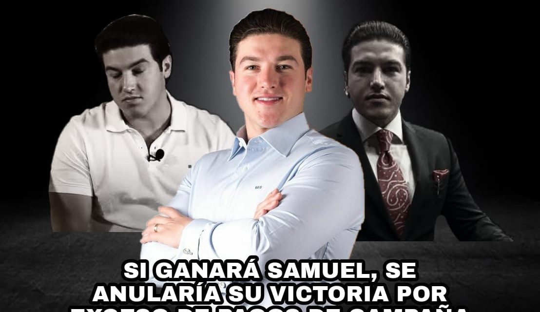 SAMUEL GARCÍA SI RESULTARA GANADOR, SU TRIUNFO ANULARÍA ELECCIÓN, EL MOTIVO:  SUS GASTOS DE CAMPAÑA “NO REGISTRADOS” SUPERAN EL TOPE, ADEMÁS INCONSISTENCIAS EN ORIGEN DE INGRESOS-EGRESOS. <br>