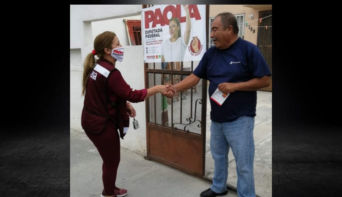 PAOLA GONZÁLEZ CONTINÚA TRABAJANDO EN EL DISTRITO 12 FEDERAL Y LA GENTE LE DEMUESTRA SU AGRADECIMIENTO POR EL GRAN TRABAJO QUE HA REALIZADO<br>