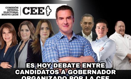 SE LLEGÓ LA HORA DEL DEBATE FORMAL DE LA COMISIÓN ESTATAL ELECTORAL, DONDE ADRIÁN DE LA GARZA SIGUE MANTENIENDO PRIMER LUGAR EN LAS ENCUESTAS Y LARRAZÁBAL EL ÚLTIMO, LOS ÚNICOS DOS CANDIDATOS QUE NO HAN CAMBIADO POSICIÓN DESDE EL ARRANQUE <br>