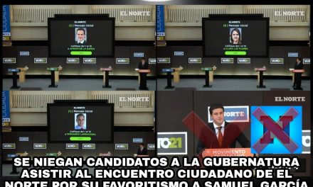 LA MÁS GRANDE HUMILLACIÓN QUE UN MEDIO TAN PODEROSO COMO EL NORTE PUEDE SUFRIR LA OBTIENE HOY, ¡NINGÚN CANDIDATO ACEPTA SER COMPARSA DE ROTATIVO Y LO DEJAN SÓLO CON “SU CANDIDATO” <br>