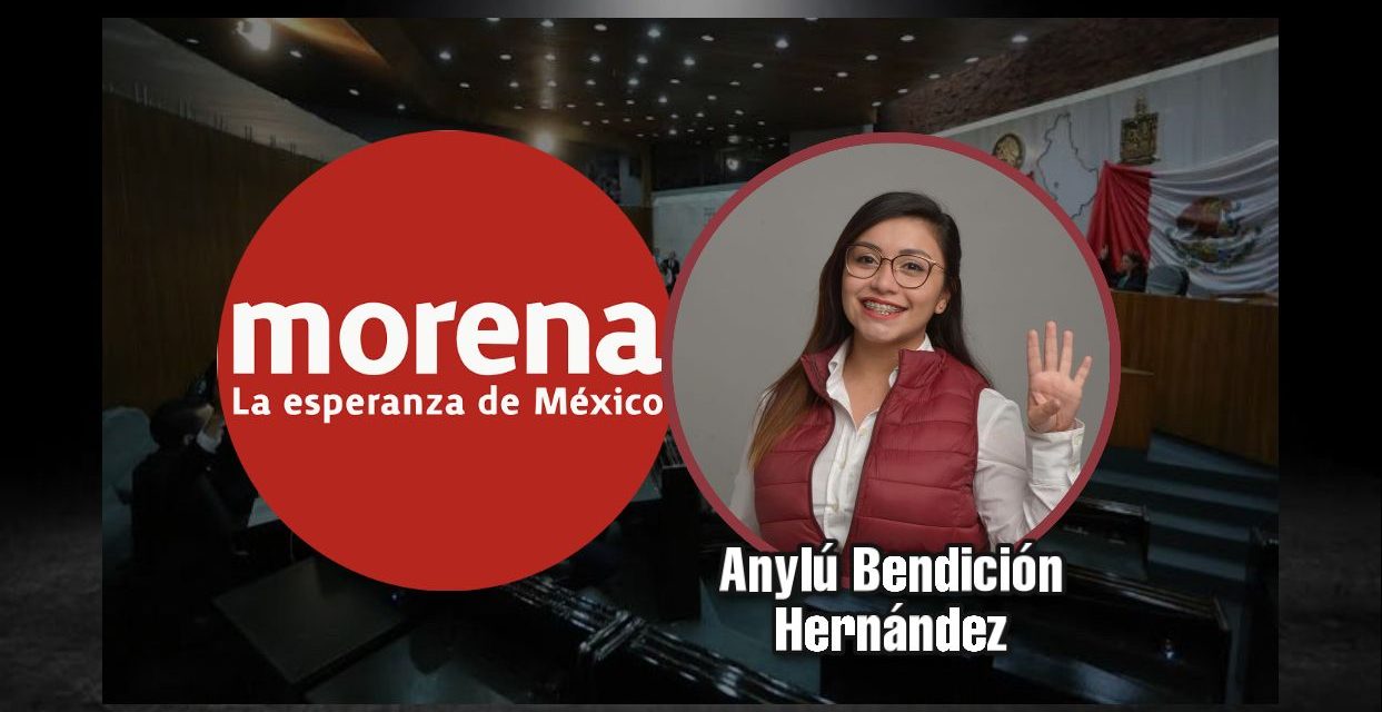 SI MORENA DESEA PROGRESAR EN NL ES TIEMPO QUE SUS MILITANTES JÓVENES, MUJERES Y CON ARRAIGO DE LA 4 T COMO ANYLÚ BENDICIÓN, SEA QUIEN ENCABECE LA COORDINACIÓN DE DIPUTADOS DE FRACCIÓN LEGISLATIVA DE AMLO