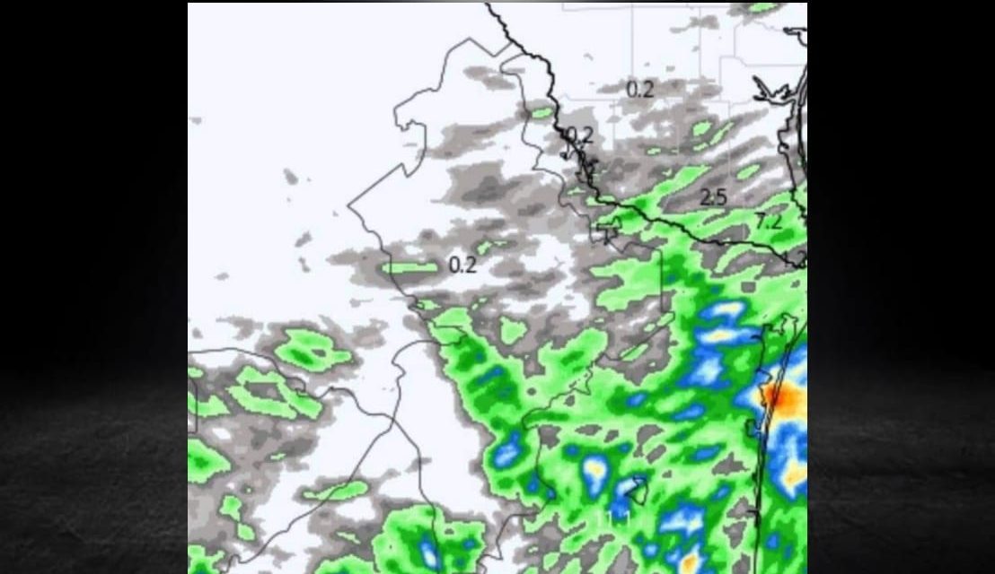 SE ESPERA TORMENTA ELÉCTRICA Y CAÍDA DE GRANIZO EN DIVERSAS ZONAS DEL ESTADO