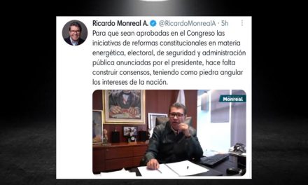 RICARDO MONREAL APUESTA POR LA RECONCILIACIÓN Y EL AVANCE EN CONJUNTO