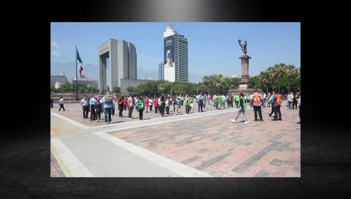 PARTICIPACIÓN DE NUEVO LEÓN EN SIMULACRO NACIONAL FUE TODO UN ÉXITO