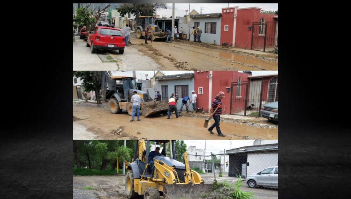 REHABILITA JUÁREZ CALLES DESPUÉS DE LAS FUERTES LLUVIAS<br>