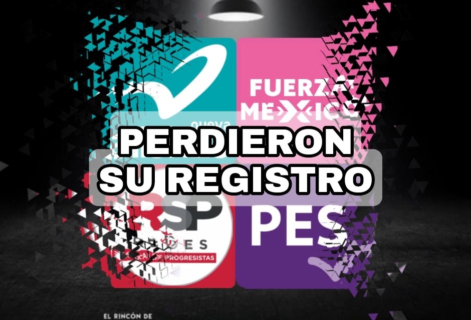 DESPUÉS DE NO CONSEGUIR EL 3% DE LA VOTACIÓN, LOS PARTIDOS NUEVA ALIANZA, FUERZA POR MÉXICO, ENCUENTRO SOLIDARIO Y REDES SOCIALES PROGRESISTAS SE QUEDAN SIN REGISTRO EN NUEVO LEÓN.<br>