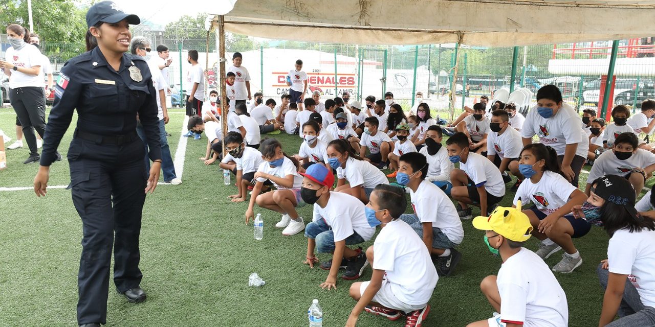 DA MONTERREY UN “TOUCH DOWN” CON CAMPAMENTO APOYADO POR LA NFL