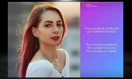 REAPARECE PÚBLICAME1NTE “YOSSTOP”, ASEGURA QUE NO ES CULPABLE Y ESTÁ DETENIDA POR SIMPLE “TERMINOLOGÍA”