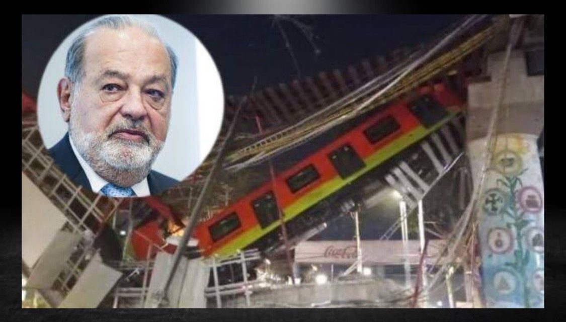 LÓPEZ OBRADOR AGRADECE A CARLOS SLIM POR LA RECONSTRUCCIÓN DE LA LÍNEA 12 QUE ESTARÁ FINANCIANDO