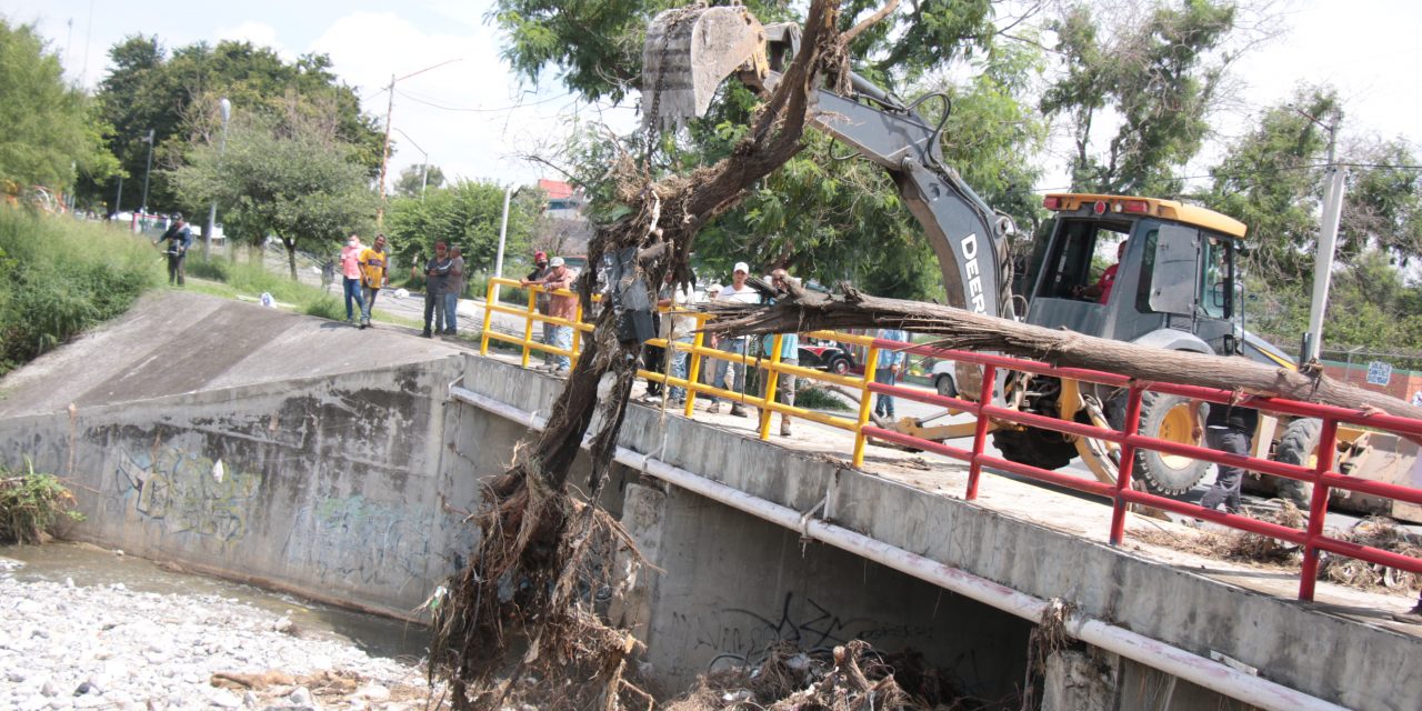 EN JUÁREZ LAS DEMANDAS DE LA GENTE SON ESCUCHADAS, LLEVAN TRABAJOS DE LIMPIEZA A COLONIA MONTEVERDE