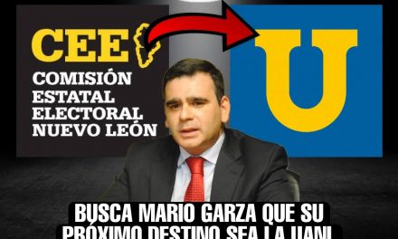 QUE NADIE SE MUEVA QUE EL ÁRBITRO ELECTORAL MARIO GARZA ANDA BUSCANDO CHAMBA EN LA UANL Y DEBE QUEDAR BIEN CON SUS PATRONES <br>