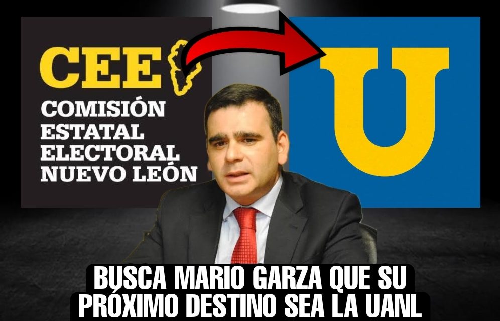 QUE NADIE SE MUEVA QUE EL ÁRBITRO ELECTORAL MARIO GARZA ANDA BUSCANDO CHAMBA EN LA UANL Y DEBE QUEDAR BIEN CON SUS PATRONES <br>