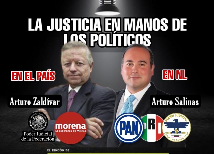 EL PODER JUDICIAL FEDERAL ES DEL Partido Morena Y EL PODER JUDICIAL EN NUEVO LEÓN ES DEL PRI Nuevo León Y DEL PAN Nuevo León ¡ESTAMOS JODIDOS! <br>¿Y DÓNDE ESTÁ EL PILOTO ( SAMUEL GARCIA)?