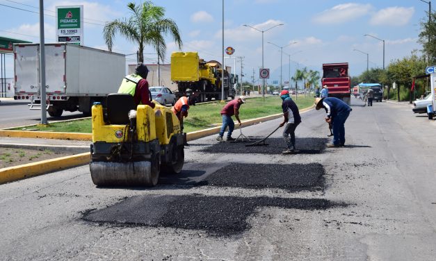 TRABAJA JUÁREZ EN SUS VIALIDADES DE MANERA PERMANENTE