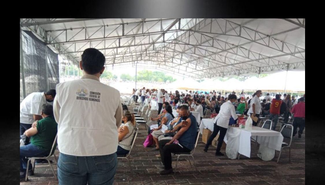 MEJORAN ORGANIZACIÓN EN TERCER DÍA DE LA JORNADA DE VACUNACIÓN EN MONTERREY