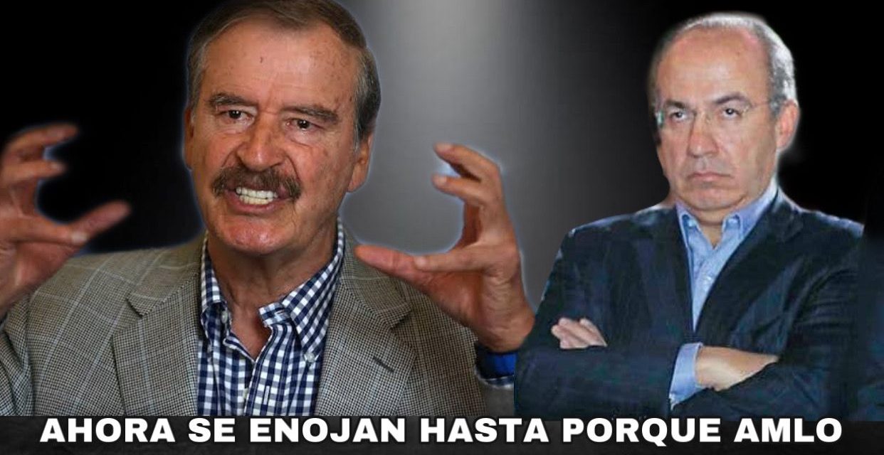 LA ENFERMEDAD DE VICENTE FOX Y FELIPE CALDERÓN CONTRA ANDRÉS MANUEL LÓPEZ OBRADOR, AHORA ESTÁN ENOJADOS PORQUE PIDIÓ VACUNAS A LOS NEOLIBERALES DE ESTADOS UNIDOS