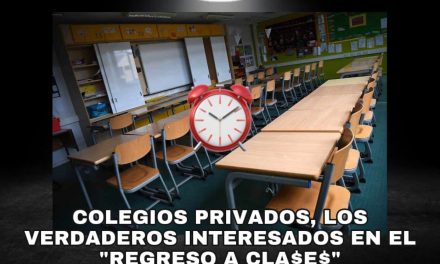 ¿QUIÉN ESTÁ DETRÁS DEL INSISTENTE Y SUICIDA PLAN DE REGRESAR LOS NIÑOS A CLASES PRESENCIALES?, ES EVIDENTE QUE EL NEGOCIO DE LAS ESCUELAS PRIVADAS COLAPSÓ Y PRETENDE FORZAR LA MEDIDA