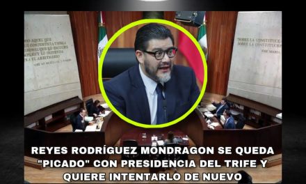 Y TRAS EL RIDÍCULO DE REYES RODRÍGUEZ MONDRAGÓN DE SER PRESIDENTE UNA SEMANA, IRONIZA SOBRE ELLO Y NO DESCARTA BUSCAR PRESIDIR EL TRIBUNAL