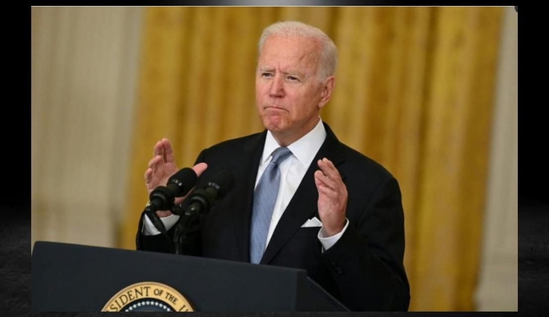 BIDEN NO SE ARREPIENTE DE RETIRAR APOYO A AFGANISTÁN, Y MANTIENE SU POSTURA