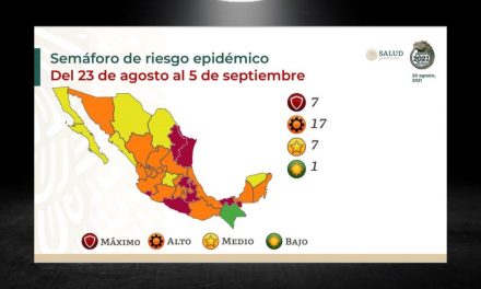 GRACIAS A LOS COVIDIOTAS, SECRETARÍA DE SALUD ACTUALIZA SEMÁFORO EPIDEMIOLOGICO Y SEÑALA QUE ES NUEVO LEÓN EL ESTADO CON MAYOR RIESGO DE CONTAGIOS  <br>