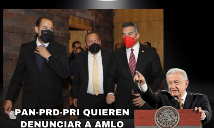 ACUDIRÁN ANTE OEA EL PAN, EL PRI, Y EL PRD A DENUNCIAR A LÓPEZ OBRADOR Y SU GOBIERNO POR DIFERENTES CAUSAS, OJALÁ NO LE SAQUEN EL EXPEDIENTE DE RICARDO ANAYA Y CABEZA DE VACA DOS EJEMPLOS DE CORRUPCIÓN EN MÉXICO, PANISTAS AMBOS<br>