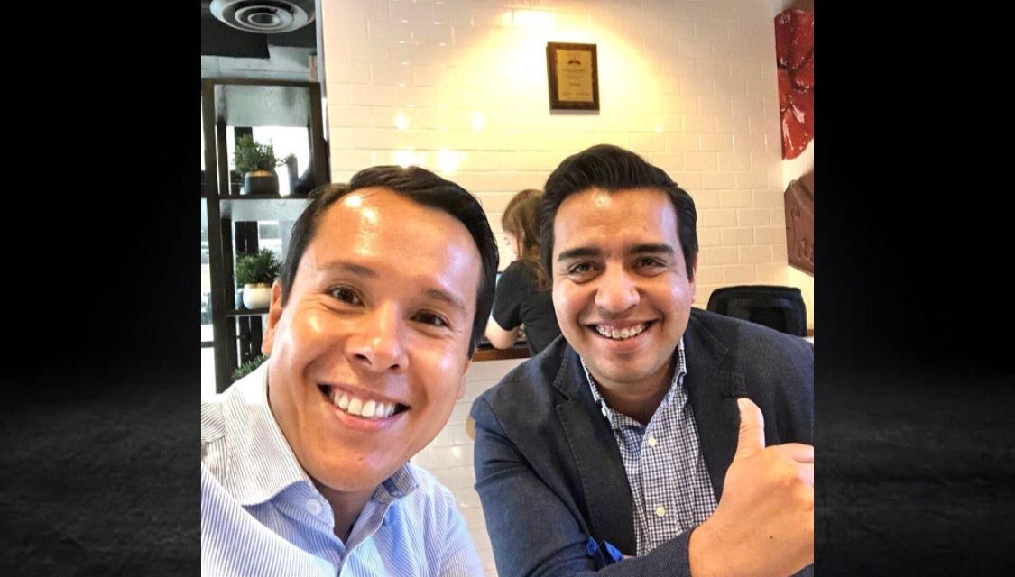 SE REÚNEN ALCALDES ELECTOS DE SANTA CATARINA Y SAN NICOLÁS, JESUS NAVA Y DANIEL CARRILLO, RESPECTIVAMENTE PARA PLANTEAR TEMAS DE MEJORA EN SUS MUNICIPIOS <br>