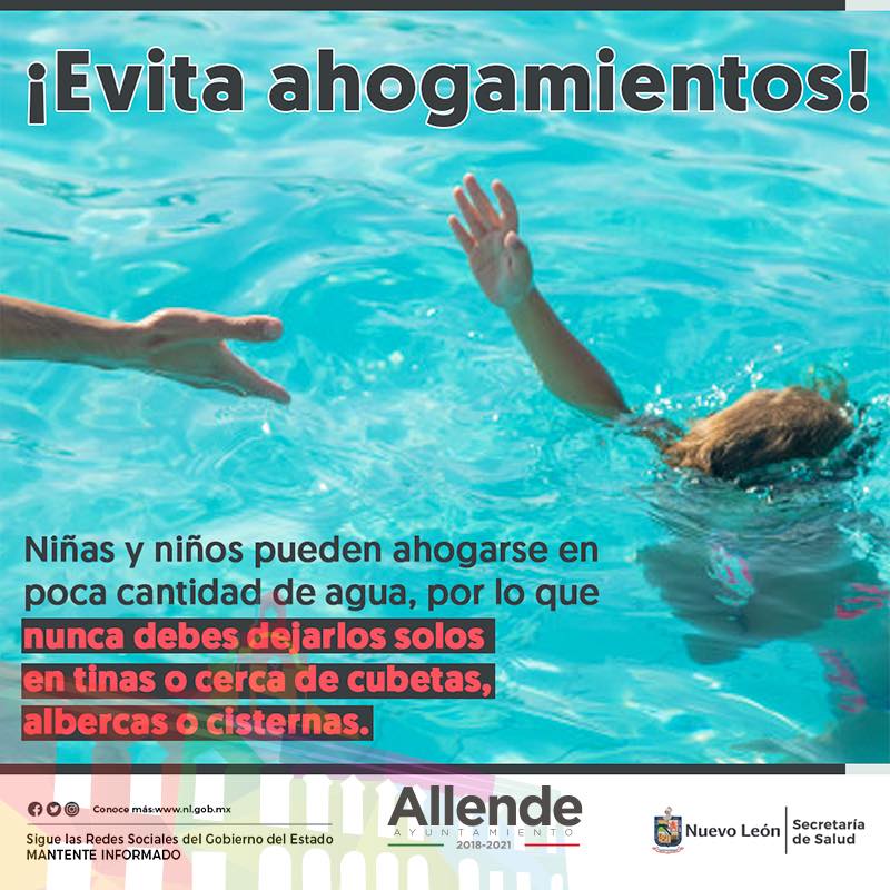 EN ESTA TEMPORADA DE VACACIONES, EL MUNICIPIO DE ALLENDE LANZA  RECOMENDACIONES PARA EVITAR AHOGAMIENTOS - El Rincón de Maquiavelo