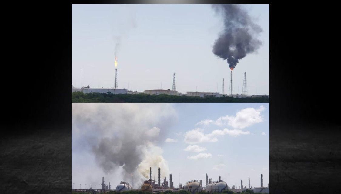 REPORTAN FALLA ELÉCTRICA EN REFINERÍA DE CADEREYTA; SIN RIESGO DE MOMENTO POR SITUACIÓN