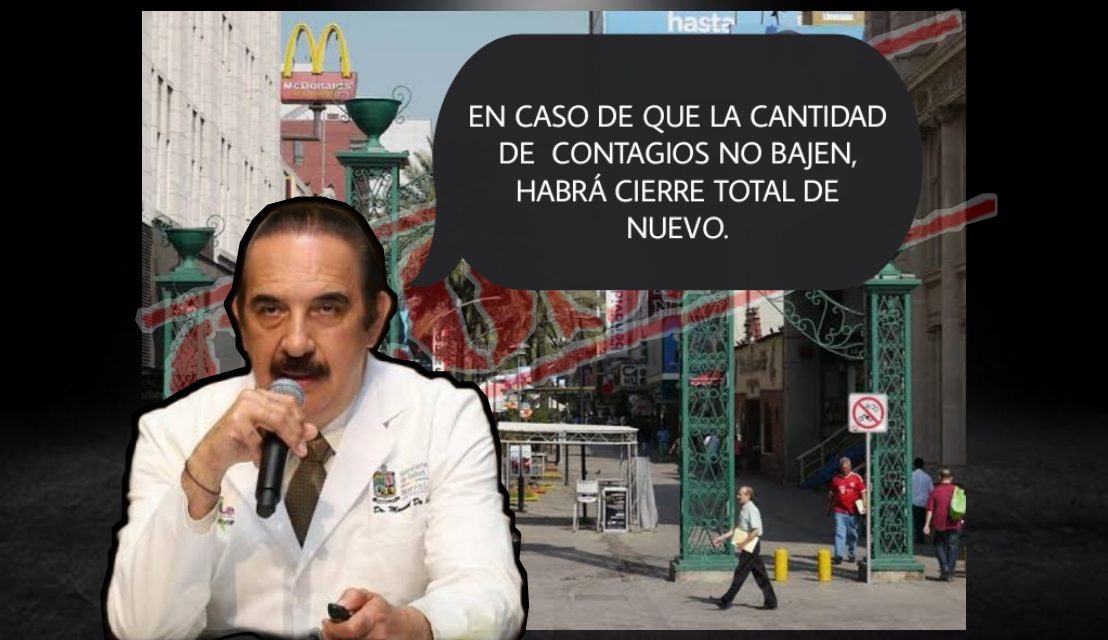 PREPÁRENSE PORQUE MANUEL DE LA O YA ADVIRTIÓ QUE HABRÁ CIERRE TOTAL SI LOS CONTAGIOS SIGUEN, LE IMPORTA MÁS LA SALUD QUE LA PRESIÓN MEDIÁTICA DE SAMUEL GARCÍA Y LOS INTERESES ECONÓMICOS<br>