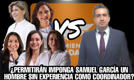 CON LA LLEGADA DE IRAÍS REYES COMO DIPUTADA LOCAL DE MOVIMIENTO CIUDADANO, SUMARÁN CINCO MUJERES EN BANCADA NARANJA Y AÚN ASÍ ¿PERMITIRÁN LES IMPONGA SAMUEL GARCÍA UN HOMBRE SIN EXPERIENCIA COMO COORDINADOR? ¿O DEFENDERÁN LA PARIDAD? ¡VEREMOS!