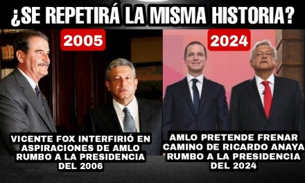 EN 2005 VICENTE FOX PRETENDIÓ FRENAR LA CARRERA ASCENDENTE DE LÓPEZ OBRADOR HACIA LA PRESIDENCIA DE LA REPÚBLICA, LO QUE LOGRÓ FUE CATAPULTAR COMPARAR A RICARDO ANAYA CON AMLO, NO SÓLO DA RISA SI NO DEJA VER EL NIVEL DE LA OPOSICIÓN EN MÉXICO