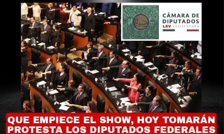 LISTA LA PARAFERNALIA EN LA Cámara de Diputados PARA QUE LOS 500 LEGISLADORES DE TODO EL PAÍS TOMEN PROTESTA Y QUE EMPIECE EL SHOW <br>