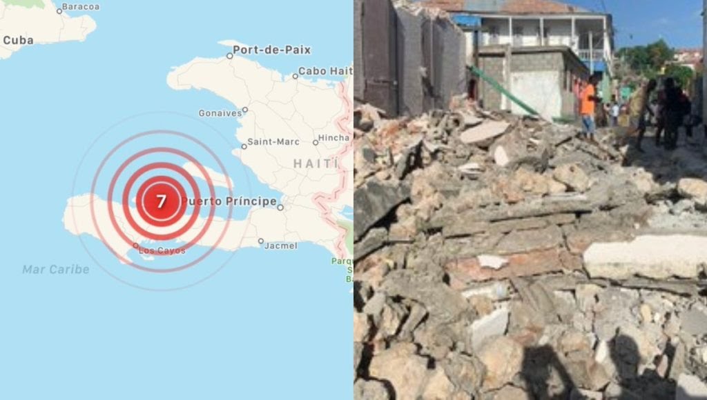 SUFRE HAITÍ SISMO DE 7.2 GRADOS Y ADVIERTEN DE TSUNAMI